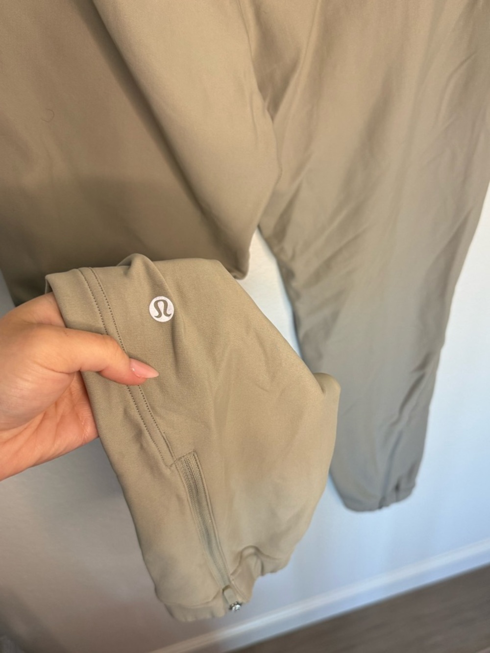 Adapted State High Rise Fleece Joggers -Riverstone - Picture 5 of 5